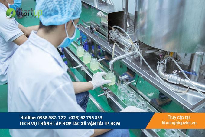 Dịch vụ thành lập hợp tác xã sản xuất Mỹ Phẩm - Tân Khôi