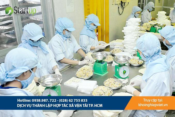 dịch vụ thành lập hợp tác xã chế biến thực phẩm