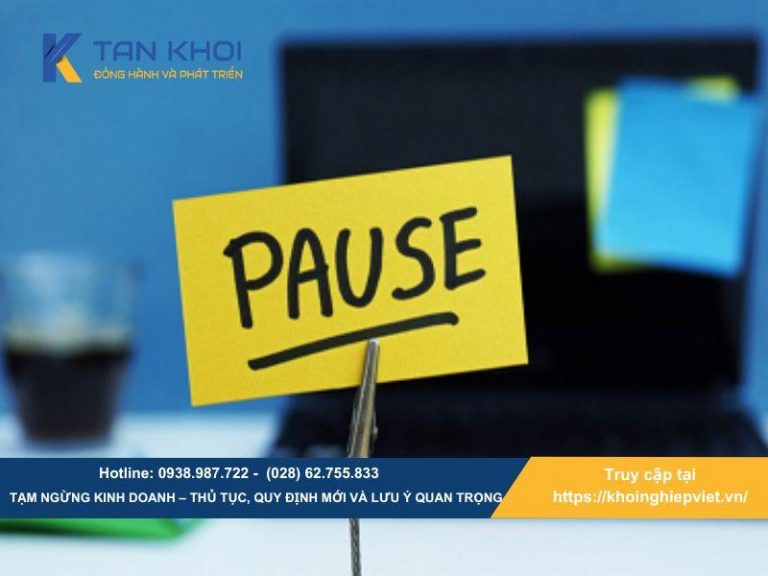 Tạm ngừng kinh doanh – Thủ tục, quy định mới và những lưu ý quan trọng